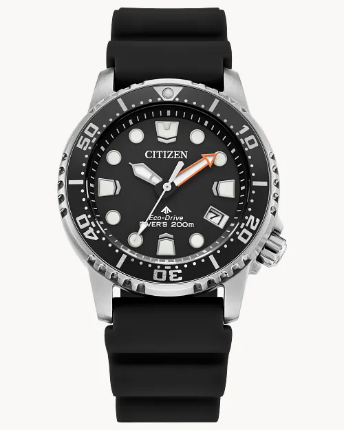 CTIZEN プロマスターEO 2020-08E Promaster Dive Black Dial Polyurethane Strap EO2020-08E